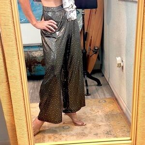 VTG SeaSuns Sequined & Sparkling Lightweight & Roomy Beach Pants, Size Medium